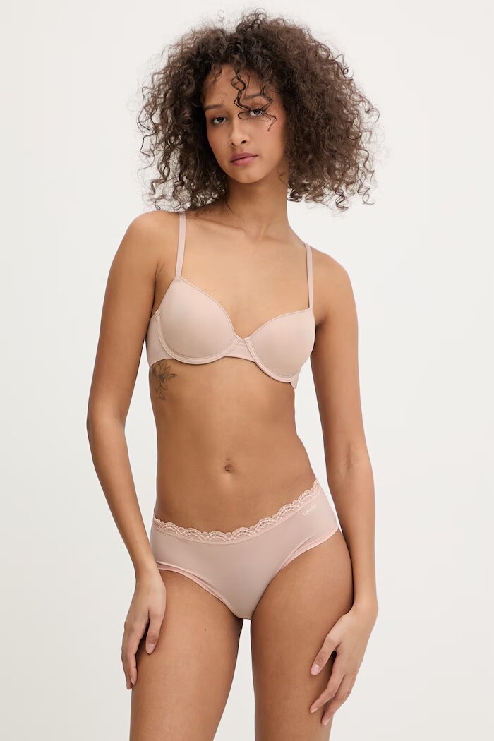 Calvin Klein Underwear бикини дамски бежови LV00QD5273