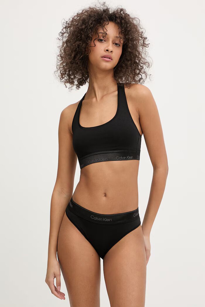 Calvin Klein Underwear бикини дамски черни LV00QF8827
