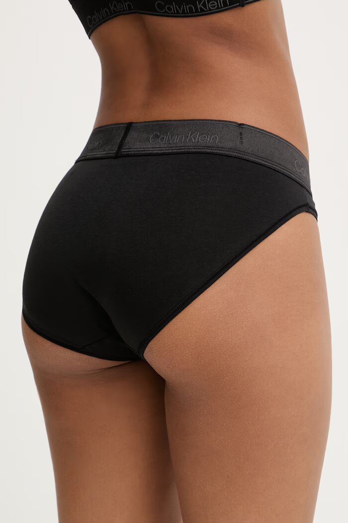 Calvin Klein Underwear бикини дамски черни LV00QF8827