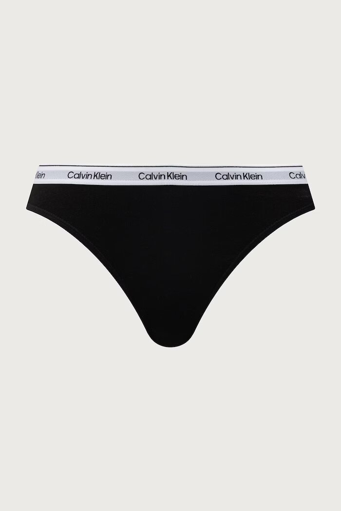 Calvin Klein Underwear бикини дамски от памук с еластан 5 броя розови 000QD5208E