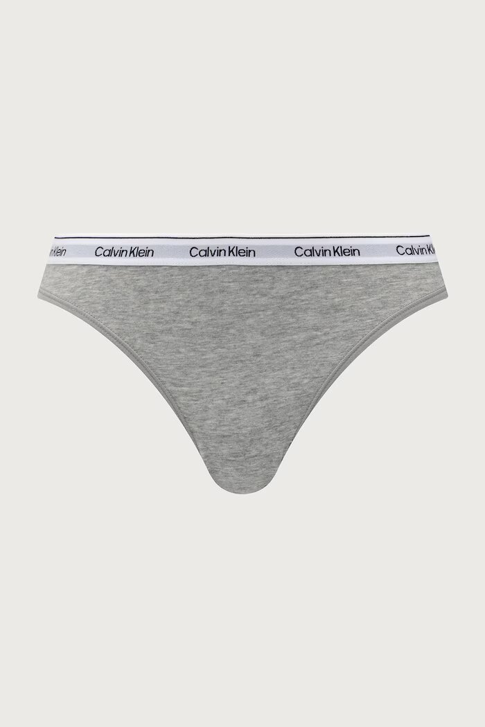 Calvin Klein Underwear бикини дамски от памук с еластан 5 броя розови 000QD5208E
