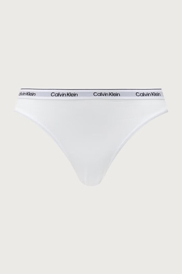 Calvin Klein Underwear бикини дамски от памук с еластан 5 броя розови 000QD5208E