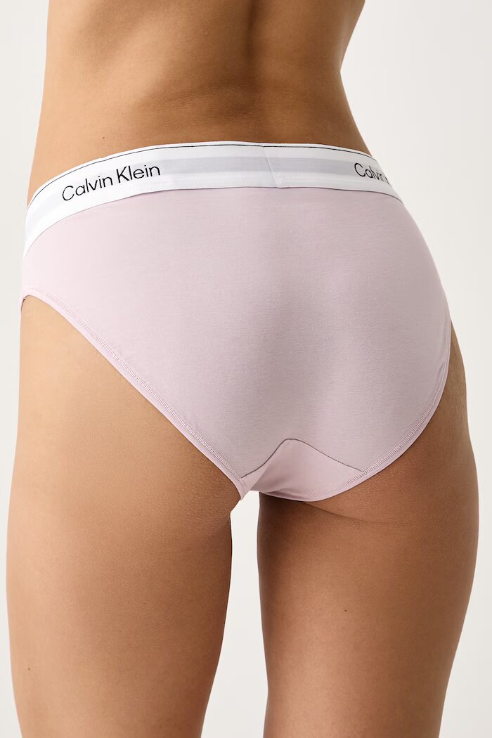 Calvin Klein Underwear бикини дамски с памук розови LV00QF8520