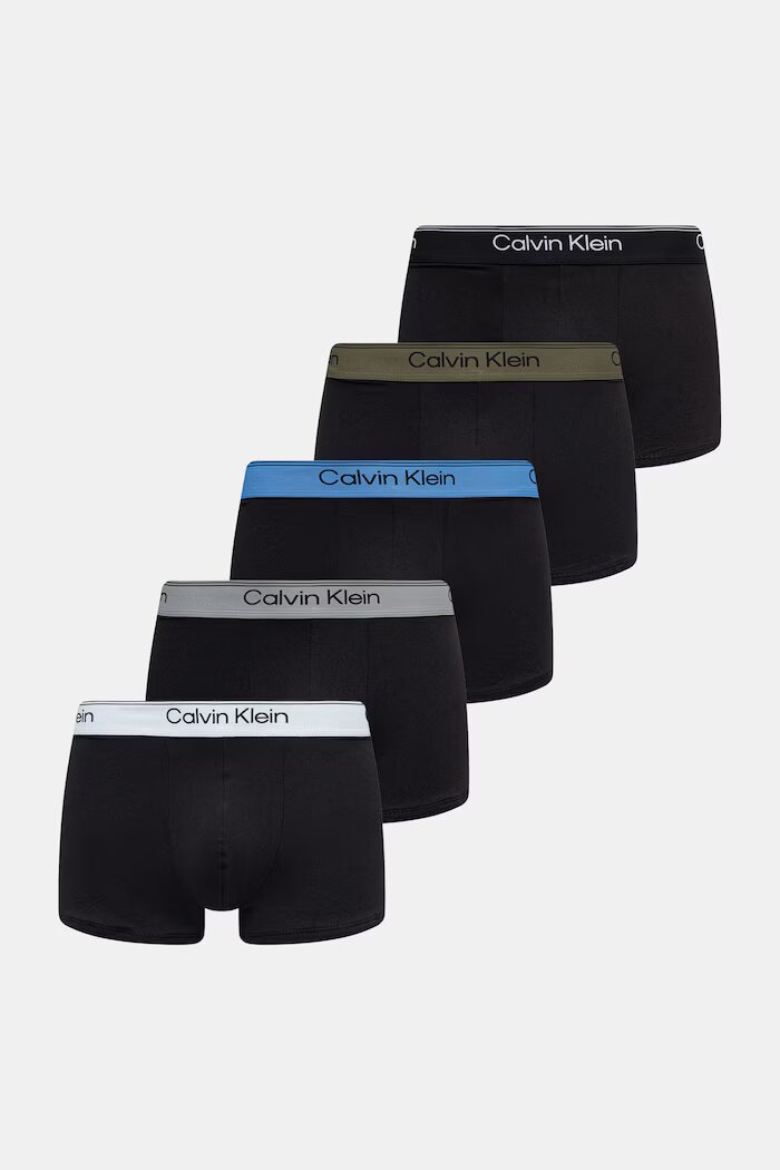 Calvin Klein Underwear боксерки мъжки 5 броя черни LV00NB4412