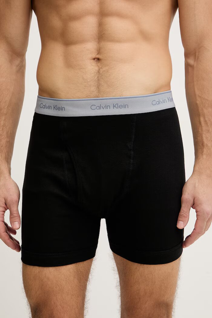 Calvin Klein Underwear боксерки мъжки от памук 5 броя черни LV00NB1429