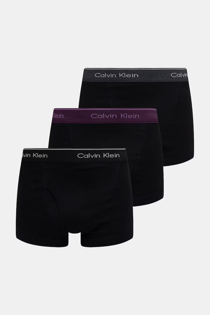Calvin Klein Underwear боксерки мъжки от памук черни 000NB4002A