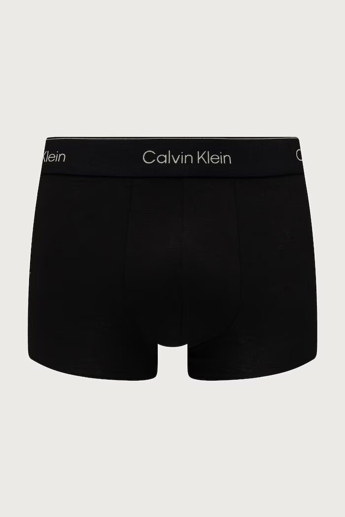 Calvin Klein Underwear боксерки мъжки от памук с еластан 5 броя черни LV00NB4390