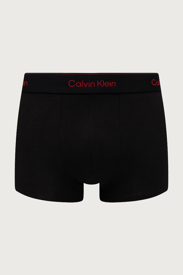 Calvin Klein Underwear боксерки мъжки от памук с еластан 5 броя черни LV00NB4390