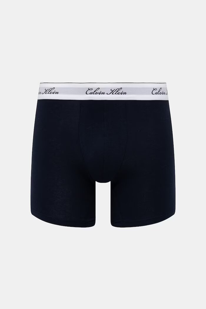 Calvin Klein Underwear боксерки мъжки с памук 3 броя сиви LV00NB4608