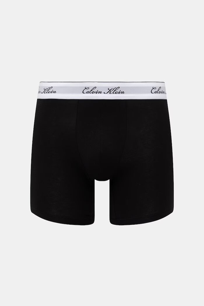Calvin Klein Underwear боксерки мъжки с памук 3 броя сиви LV00NB4608