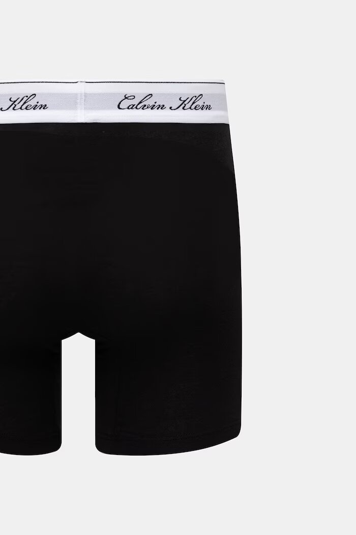 Calvin Klein Underwear боксерки мъжки с памук 3 броя сиви LV00NB4608
