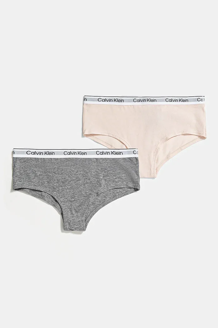 Calvin Klein Underwear Детски бикини (2 чифта) в сиво G80G800727