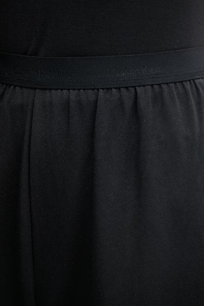 Calvin Klein Underwear късо долнище на пижама дамски с модал черно LV00QS7614
