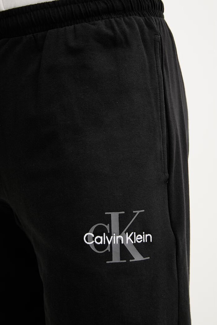 Calvin Klein Underwear късо долнище на пижама мъжко черно LV00NM2973