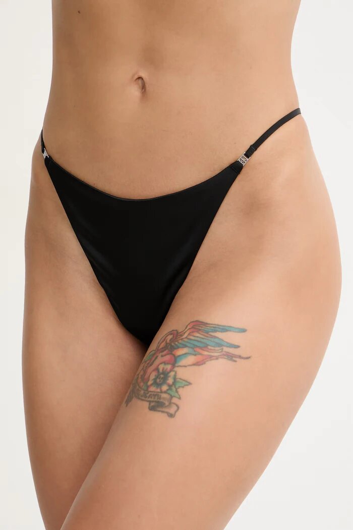 Calvin Klein Underwear прашки дамски черни LV00QF8656