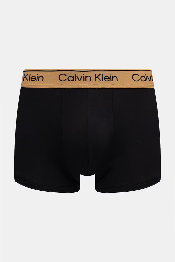 Calvin Klein Underwear прилепнали боксерки мъжки 3 броя черни LV00NB4409