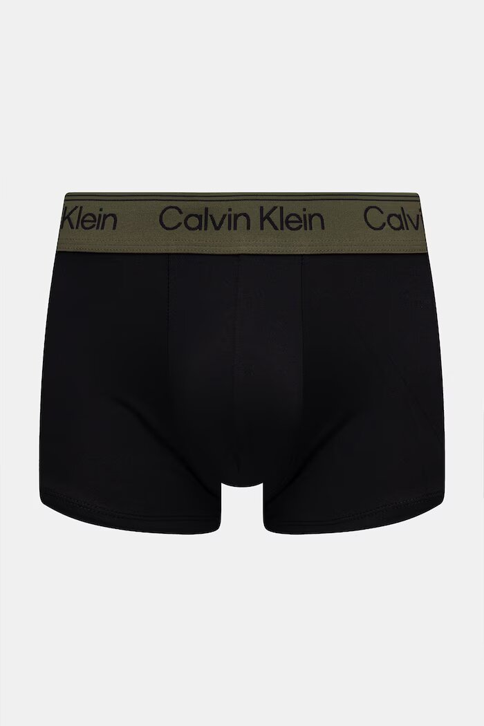 Calvin Klein Underwear прилепнали боксерки мъжки 3 броя черни LV00NB4409