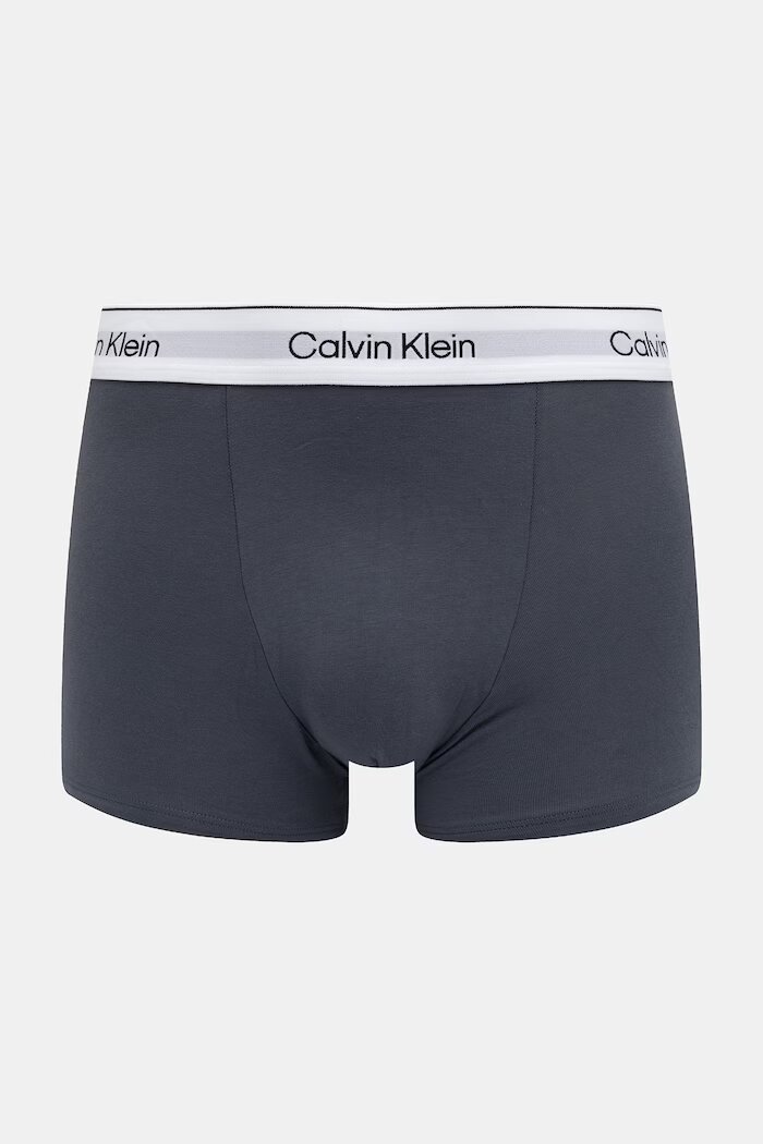 Calvin Klein Underwear прилепнали боксерки мъжки 3 броя сиви LV00NB4286