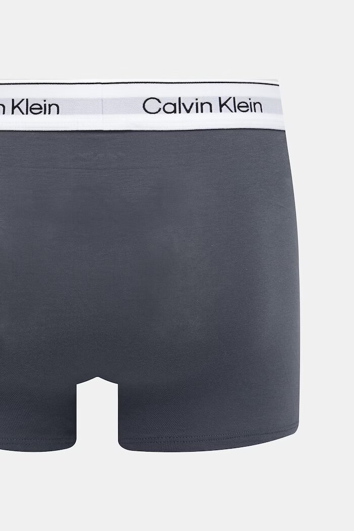 Calvin Klein Underwear прилепнали боксерки мъжки 3 броя сиви LV00NB4286