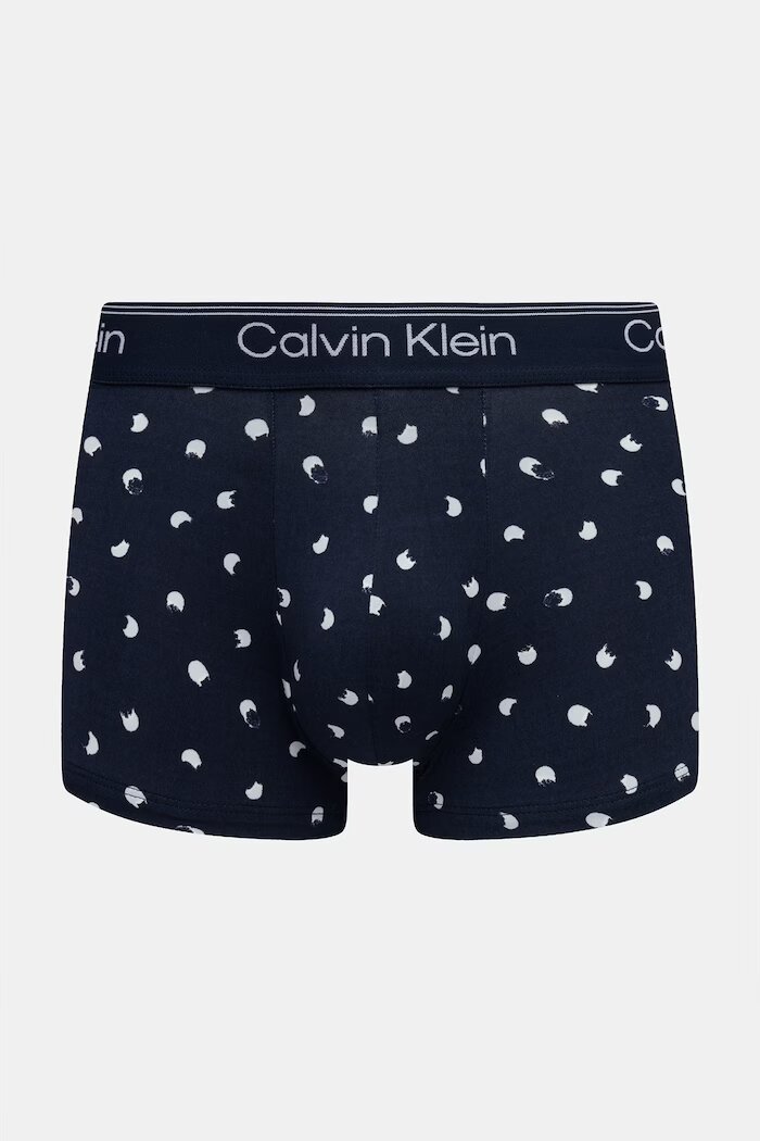 Calvin Klein Underwear прилепнали боксерки мъжки 3 броя тъмносини LV00NB4409