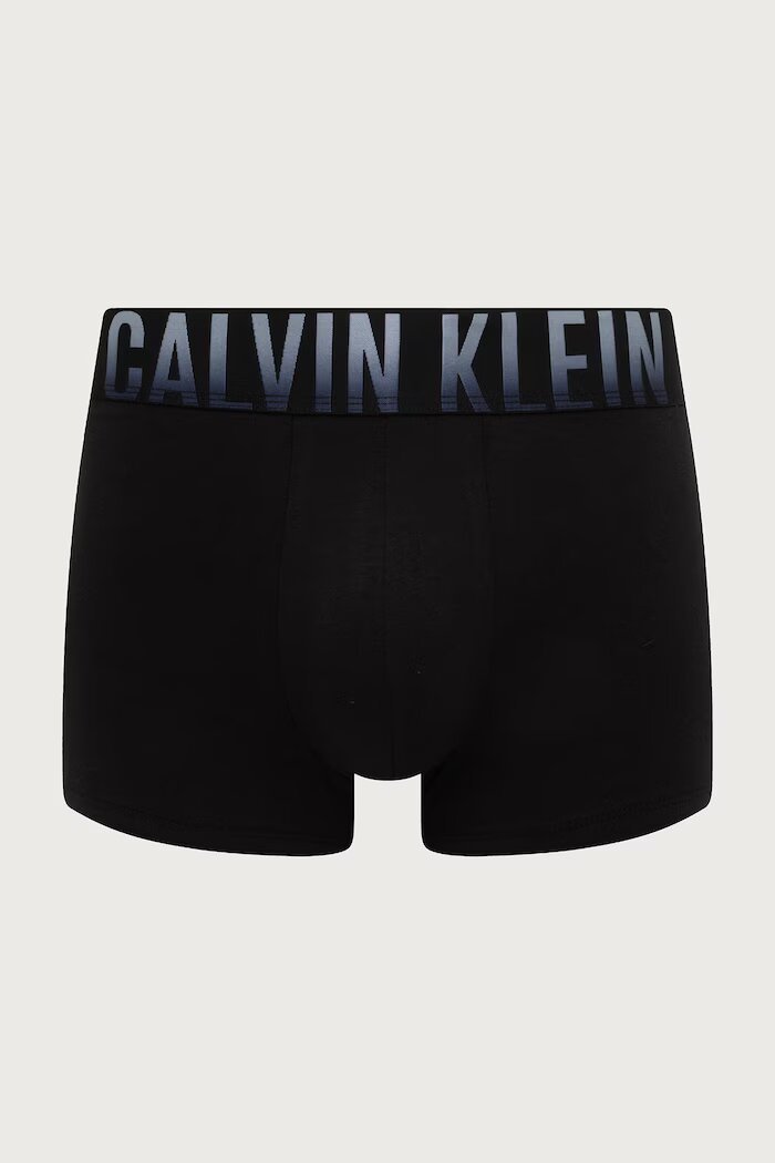 Calvin Klein Underwear прилепнали боксерки мъжки от памук с еластан 3 броя черни LV00NB4626