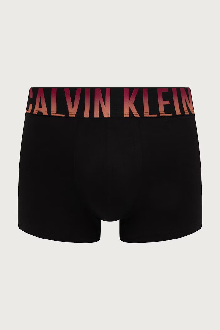 Calvin Klein Underwear прилепнали боксерки мъжки от памук с еластан 3 броя черни LV00NB4626
