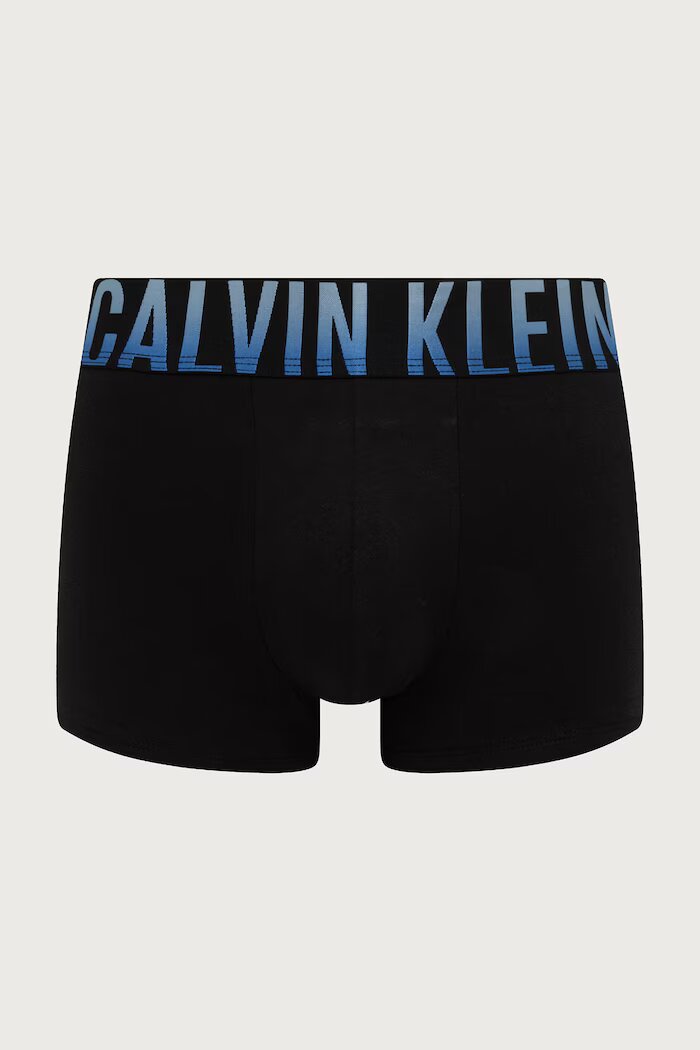 Calvin Klein Underwear прилепнали боксерки мъжки от памук с еластан 3 броя черни LV00NB4626