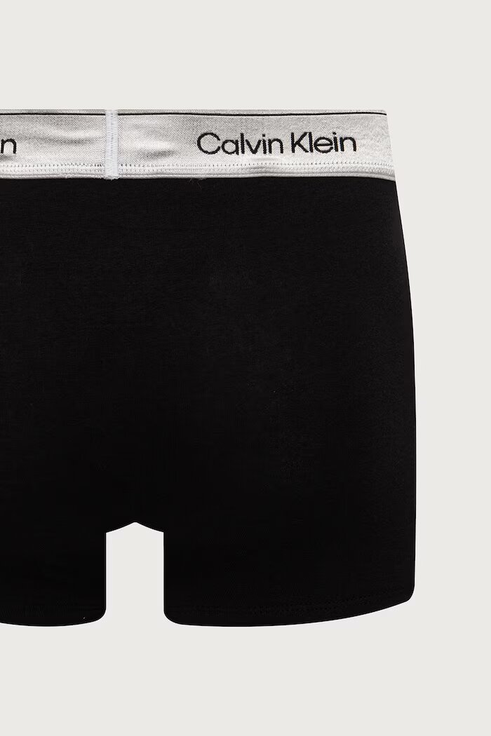 Calvin Klein Underwear прилепнали боксерки мъжки с памук 3 броя черни LV00NB4730