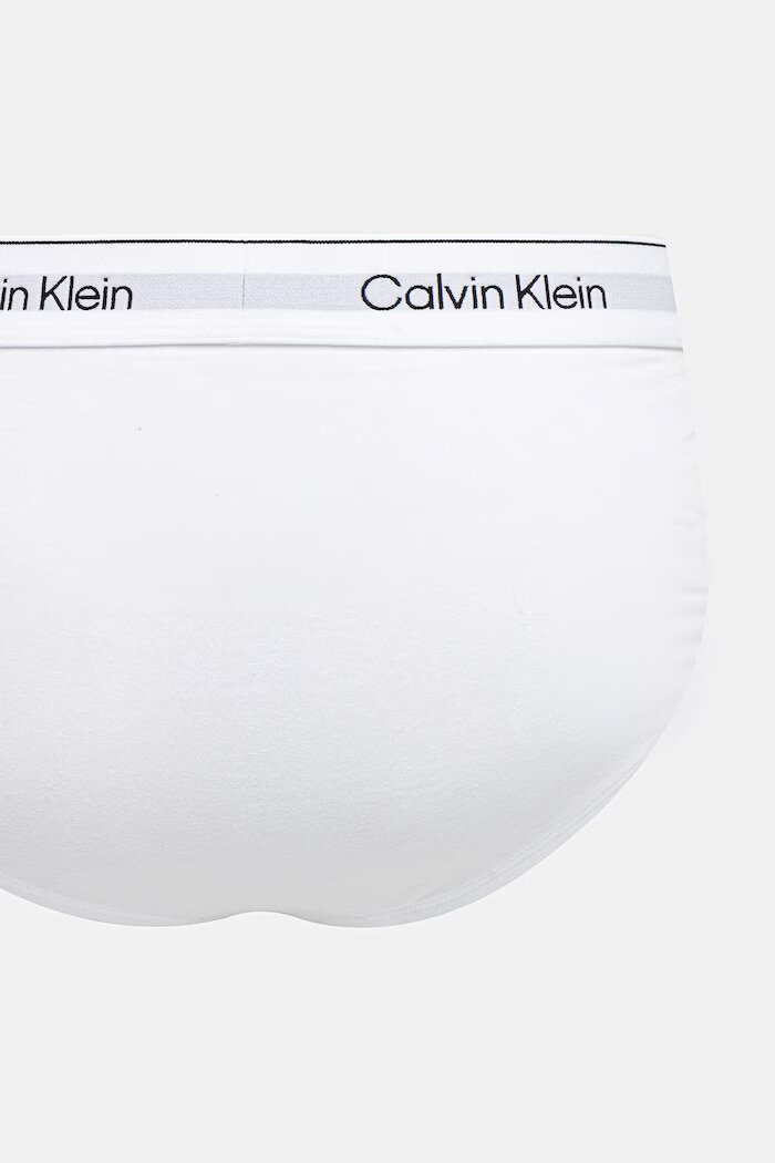 Calvin Klein Underwear слипове мъжки от памук с еластан 3 броя сиви LV00NB4388