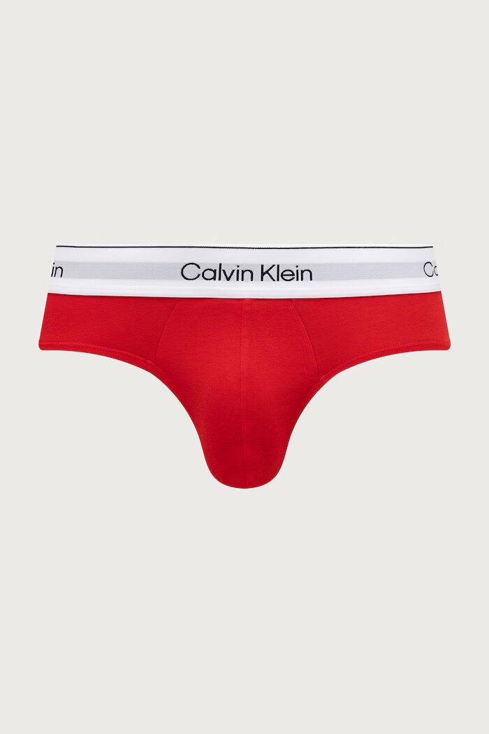 Calvin Klein Underwear слипове мъжки от памук с еластан 3 броя сиви LV00NB4563
