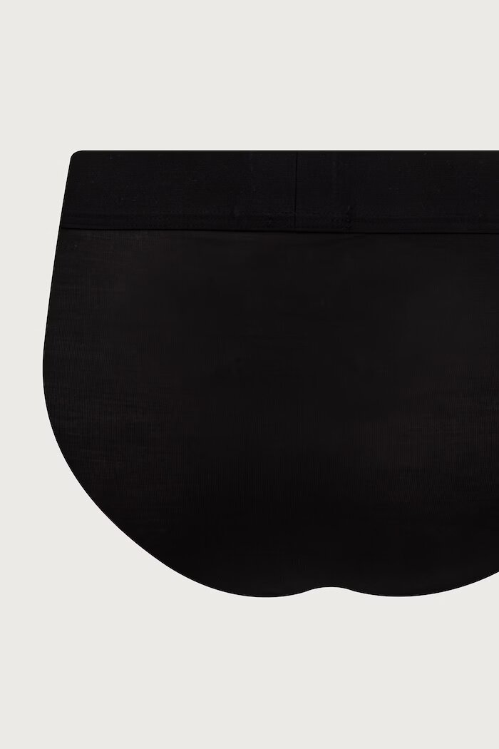 Calvin Klein Underwear слипове мъжки с лиосел 3 броя черни LV00NB4649