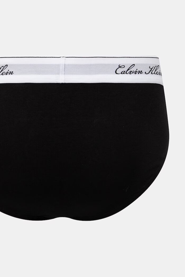 Calvin Klein Underwear слипове мъжки с памук 3 броя сиви LV00NB4606