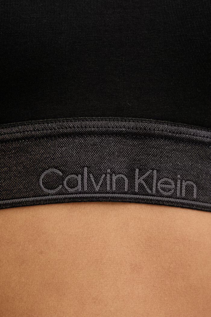 Calvin Klein Underwear сутиен тип бралет черен LV00QF8870