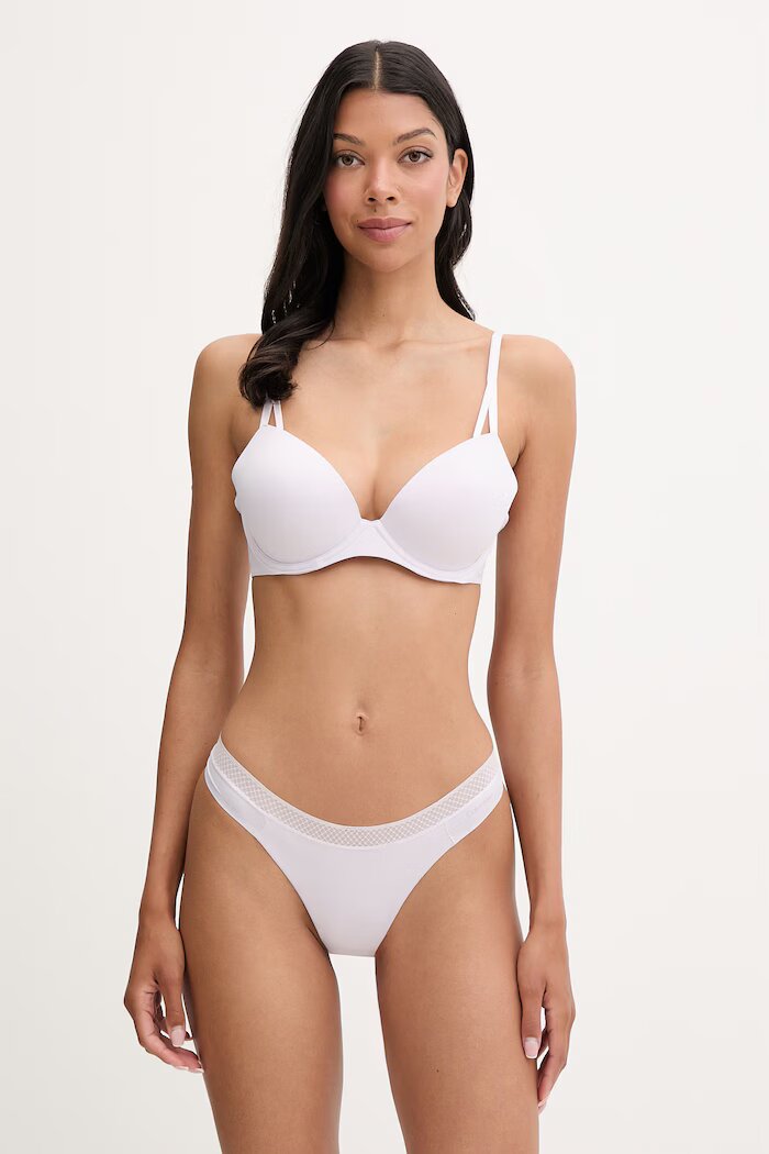 Calvin Klein Underwear сутиен виолетов 000QF6016E