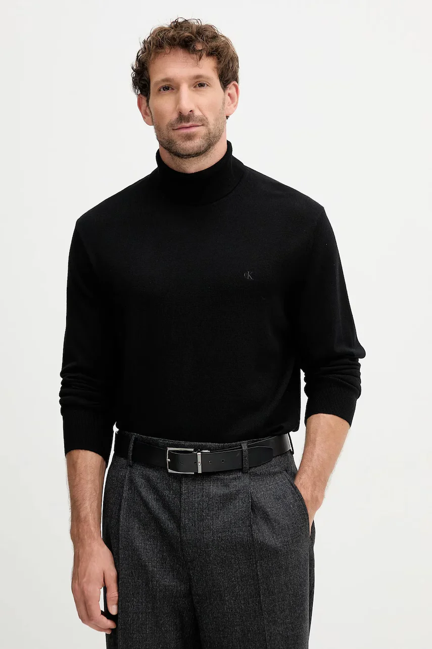 CALVIN KLEIN Вълнен пуловер
