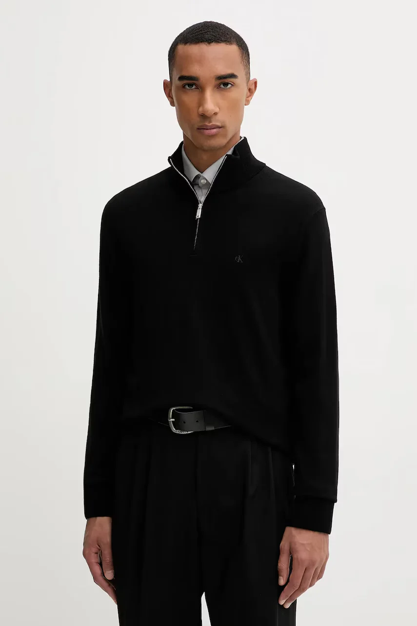 CALVIN KLEIN Вълнен пуловер