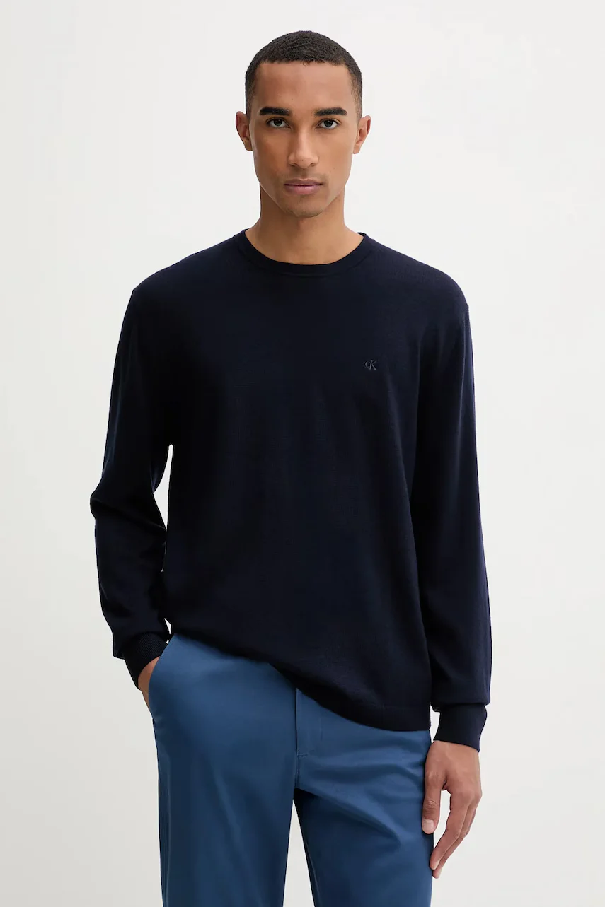 CALVIN KLEIN Вълнен пуловер
