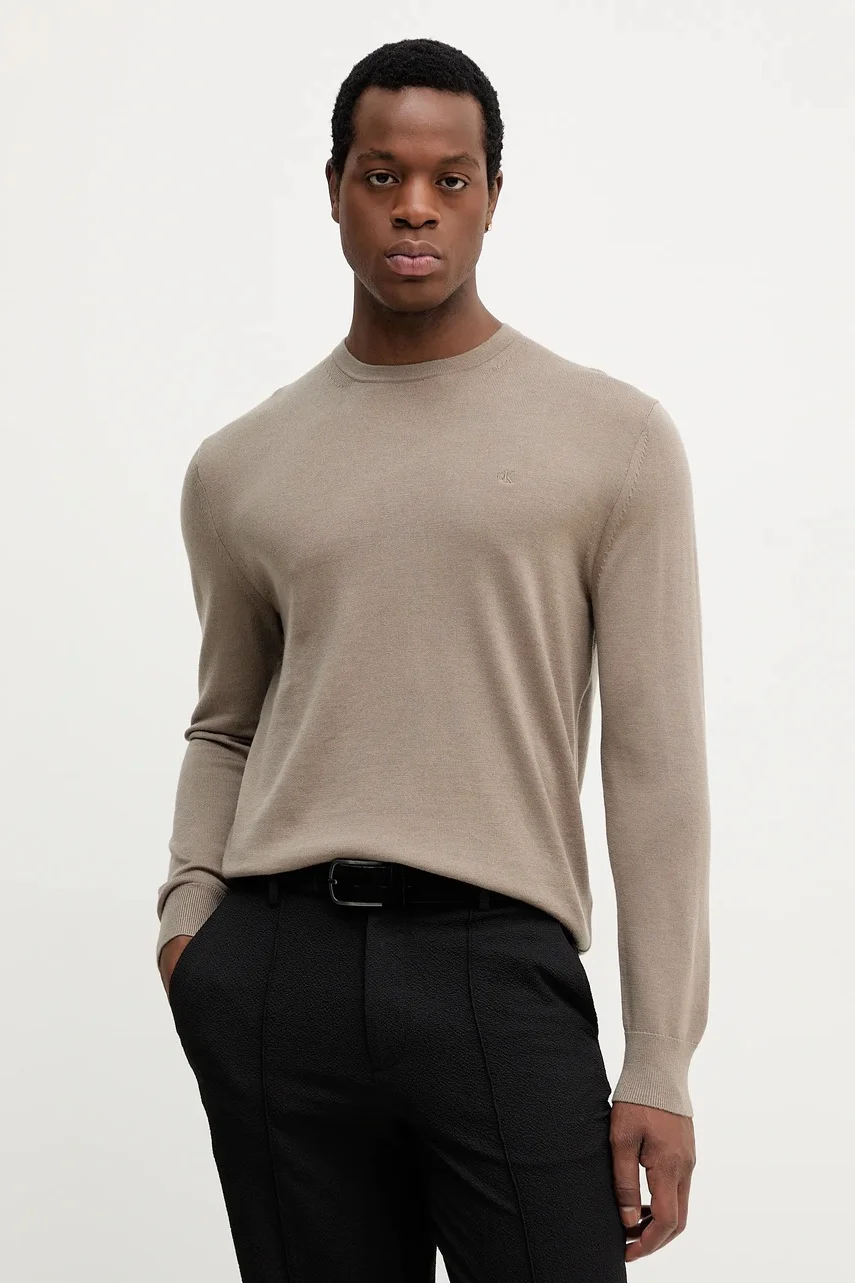 CALVIN KLEIN Вълнен пуловер