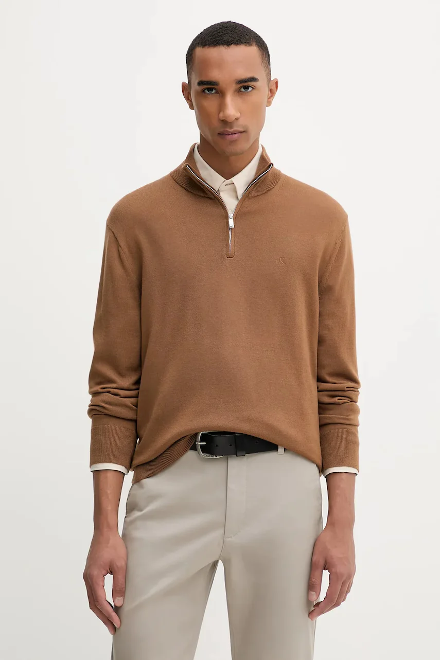 CALVIN KLEIN Вълнен пуловер
