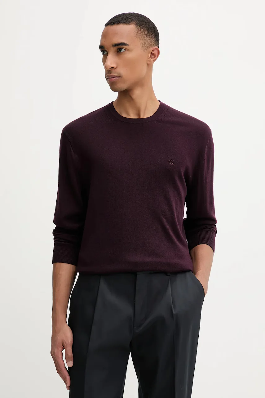 CALVIN KLEIN Вълнен пуловер