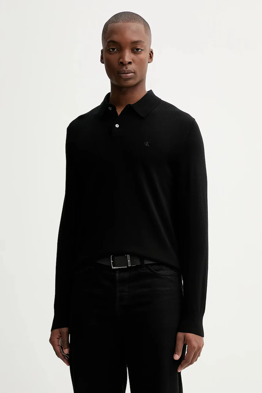 CALVIN KLEIN Вълнен пуловер