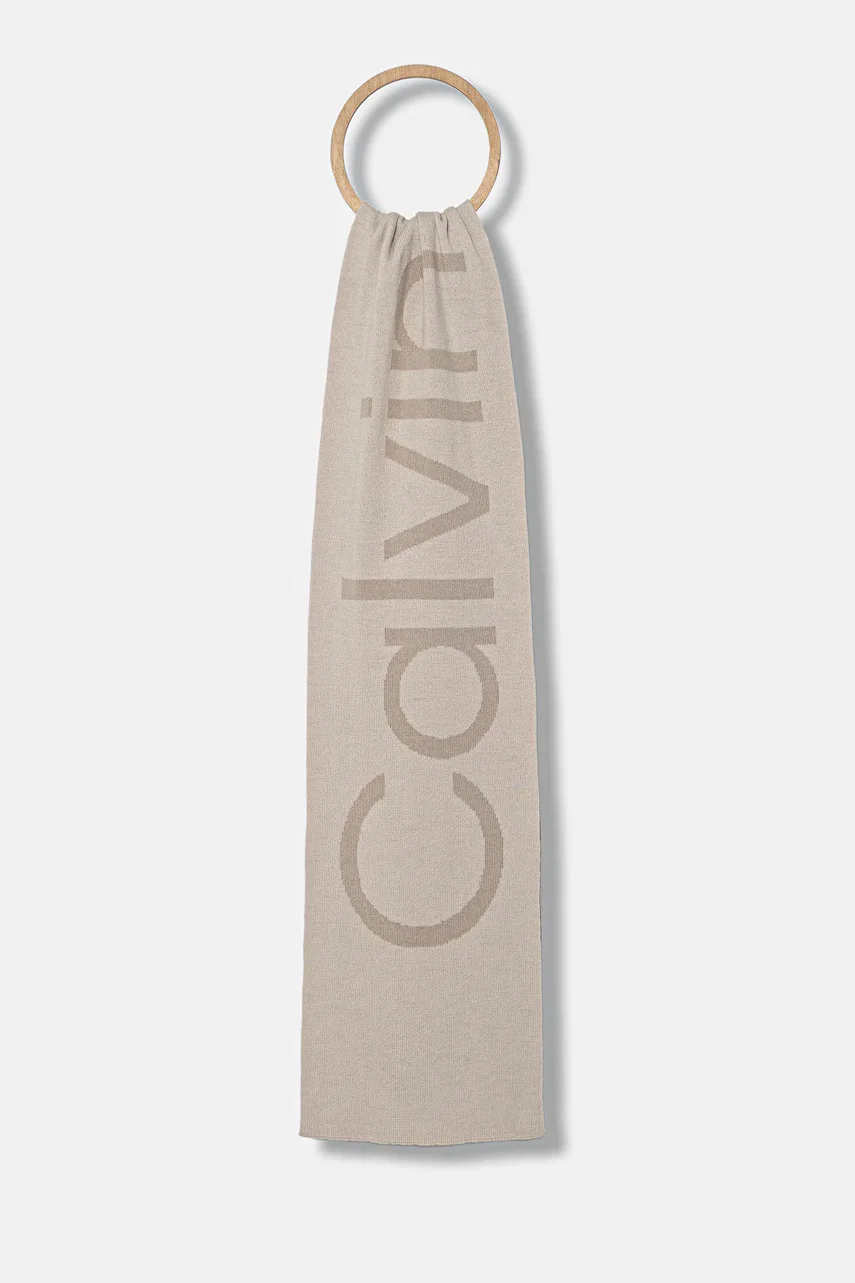 CALVIN KLEIN Вълнен шал