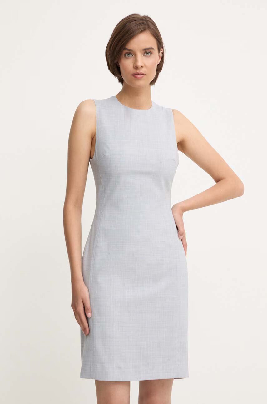 CALVIN KLEIN Вълнена рокля