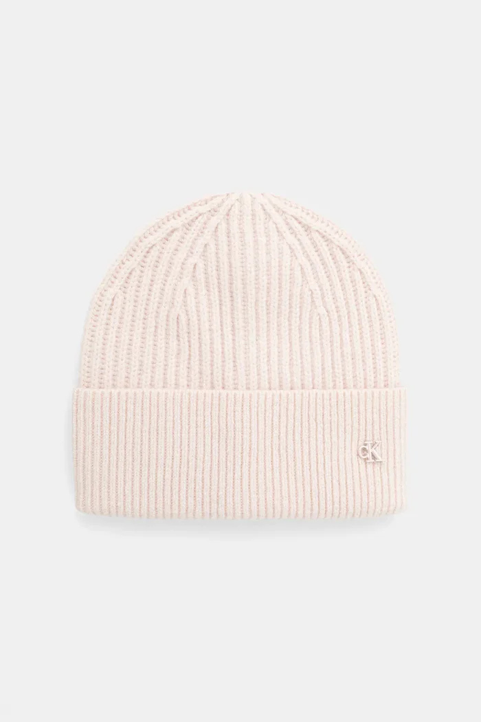 CALVIN KLEIN Вълнена шапка в розово LV04D8032G