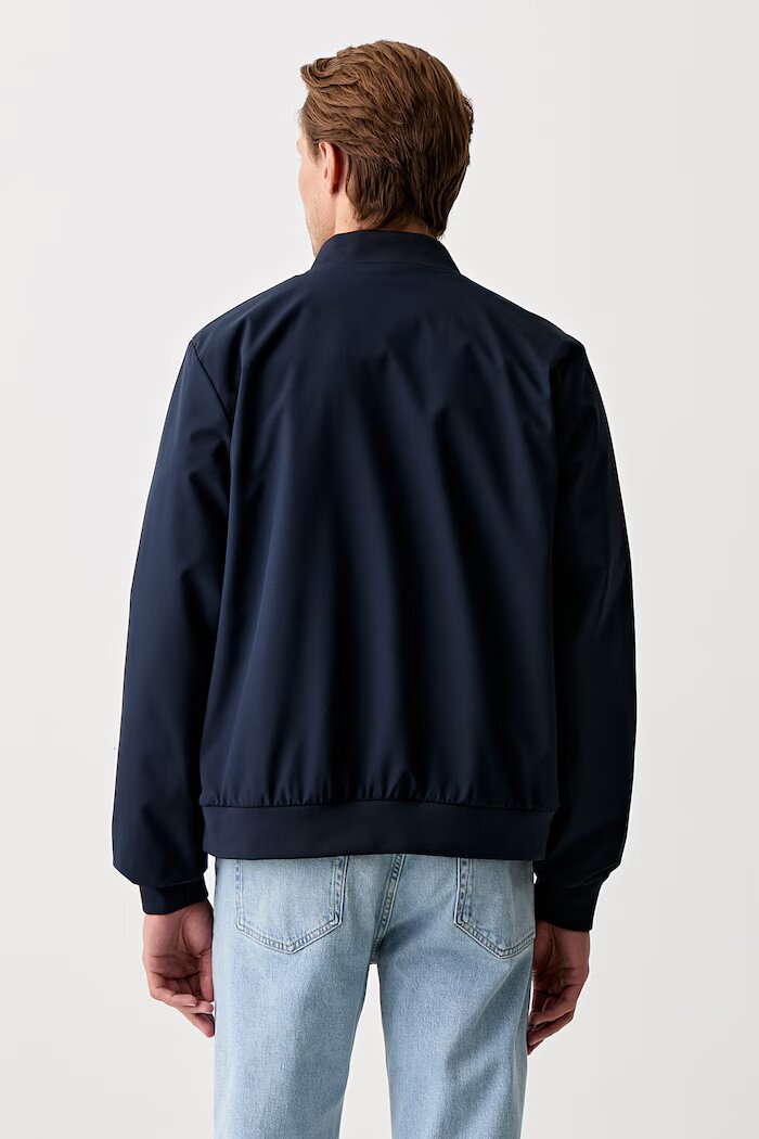 CALVIN KLEIN яке бомбър мъжко тъмносиньо LV04LF506G