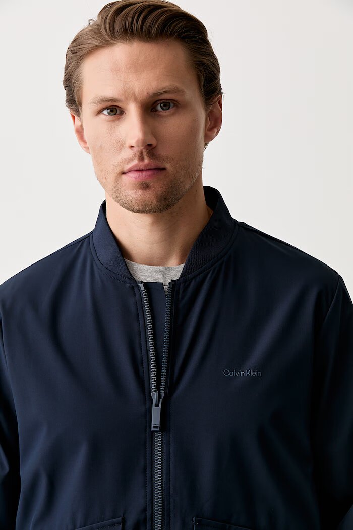 CALVIN KLEIN яке бомбър мъжко тъмносиньо LV04LF506G