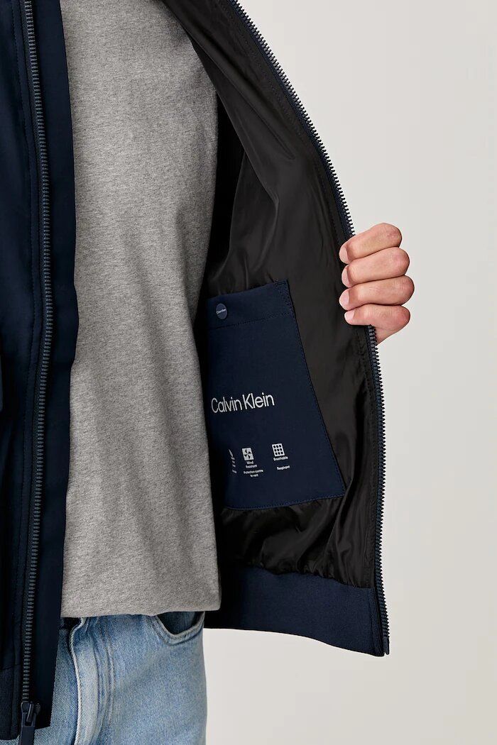 CALVIN KLEIN яке бомбър мъжко тъмносиньо LV04LF506G