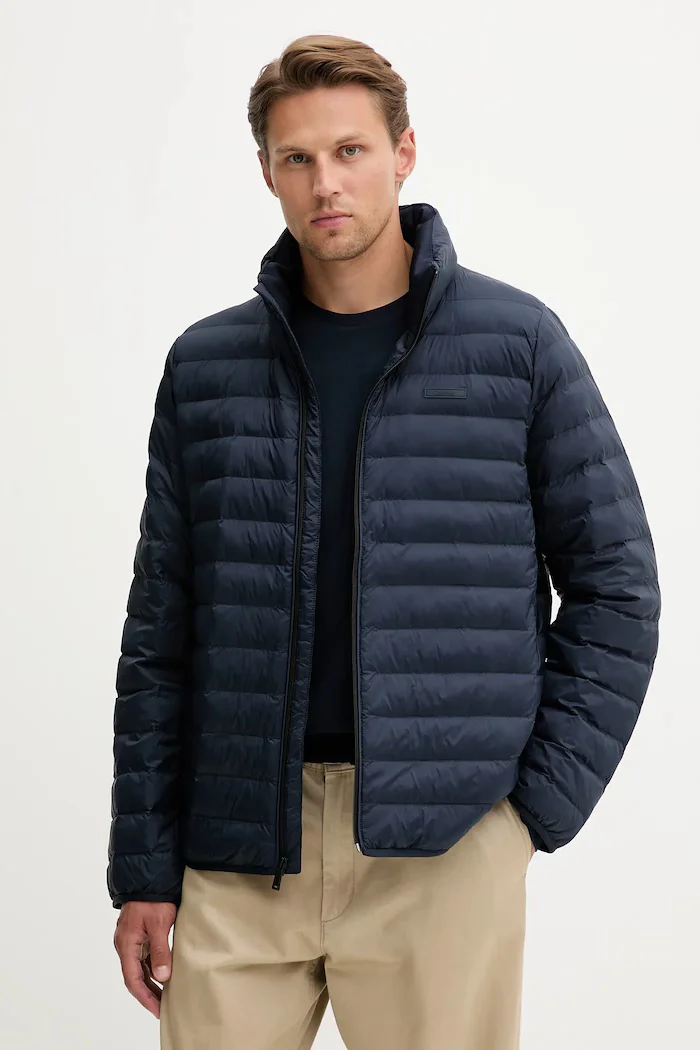 CALVIN KLEIN Яке в тъмносиньо преходен модел LV04LC506G