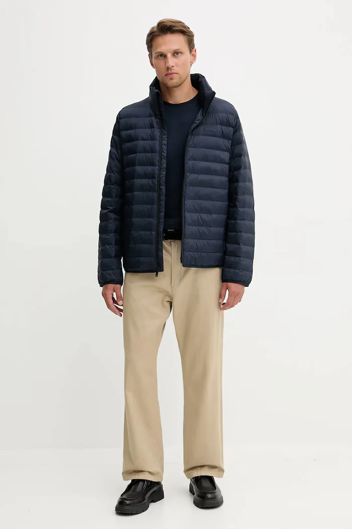 CALVIN KLEIN Яке в тъмносиньо преходен модел LV04LC506G