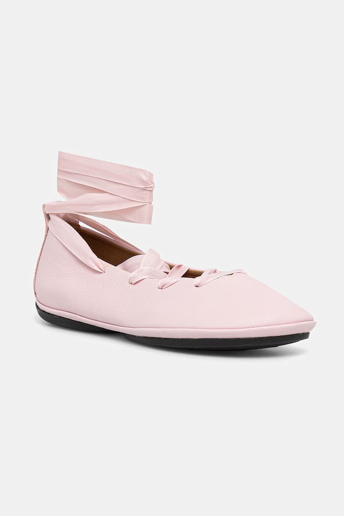 Camper балеринки кожени Right Nina розови K201835-005